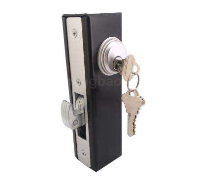 China Doorware Aluminum Pacific Shop Front Entry Mortise Lock Pick Deadbolt & Combo Locked Double Cylinder, Adams Rite Cam, in Duronotic (1-1/8