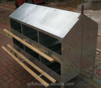 China Breeder 24 Holes Poultry Laying Nest Hot Dipped Galvanized Steel for sale