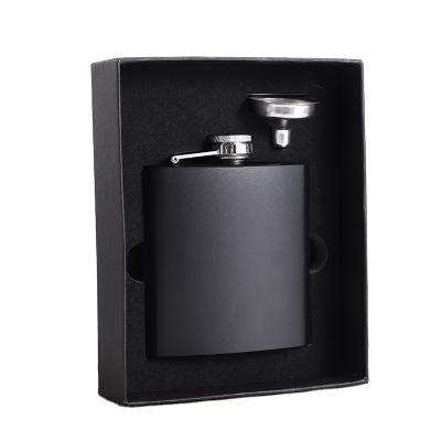 China Metal Durable Using Low Price Matt Gift Sets Custom Stainless Steel Silver Hip Flask for sale