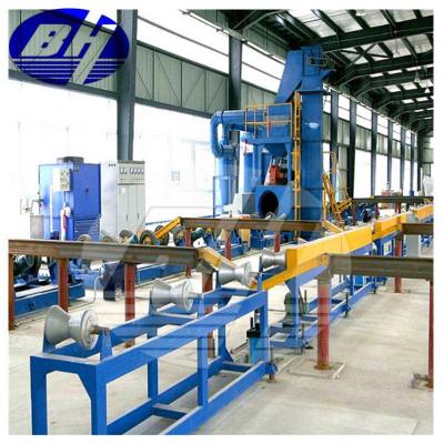 China Rust/Corrosion Inhibitor Steel Shot Blasting Machine Steel Plate Shot Blasting Paint Machine for sale