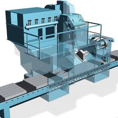 China The meta clean parts the critical shot blasting machine casting machine series H-beam Abrator cleaning/residue-free casting for sale