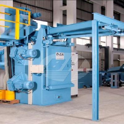 China Machinery Making Q37 Alloy Wheel Shot Blaster Hook Shot Blasting Machine for Cleaning Parts for sale