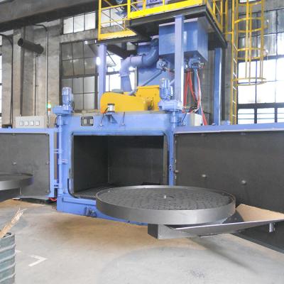 China Building Material Stores Alloy Wheels Type Lathe Table Shot Blasting Machine Manufacturer For Lpg Cylinder for sale