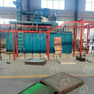 China Building Material Stores Q48 Series Catenary Shot Blasting Machine For Industrial Cleaning Equipment for sale