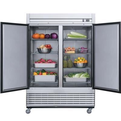 China 2022 newest Double-temperature double door commercial freezer/commercial quick freezer for sale other refrigerators and freezers container for sale