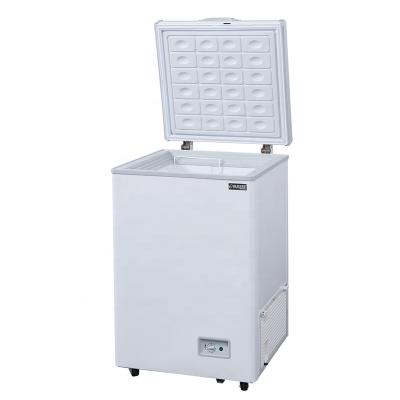 China Single-temperature Factory Portable Refrigerator Mini White Fridge Refrigerator Small Size Convenient Size Display Bedroom Refrigerator for sale