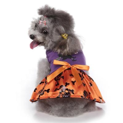 China Stocked Pet supplies dog clothing wizard dress pet dog clothing bat dress Christmas Halloween trend pet clothing for sale