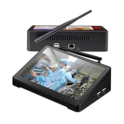 China Waterproof Capacitive 7 Inch Android 7 2+32GB Mini Pc All In One Touch Screen Industrial Panel Pc for sale