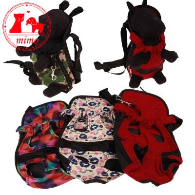 China Viable Pets Cat Dog Carries Travel Backpack Front Back Backpacks Cat Dog Carrier Bags Adjustable Legs for sale