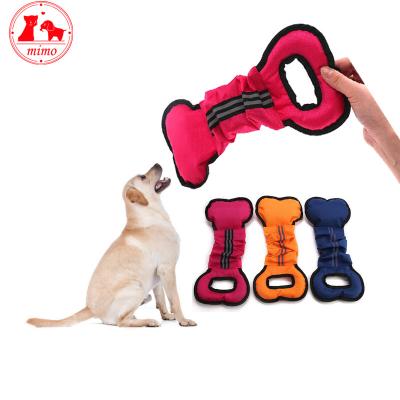 China Viable Pets Dog Chew Toys Dog Tug Toy Bone Shape Dogs Interactive Training Pet Toys for sale