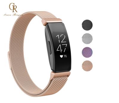 China Beautify Stainless Metal Strap For Fitbit Charge 2 Band Milanese Loop Magnetic for sale