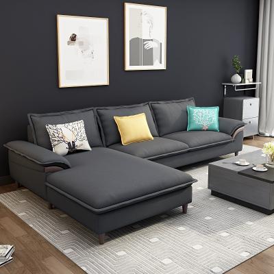 China Living Room Adjustable Small Corner Modern Fabric Furniture (Other) Sofa Set for sale