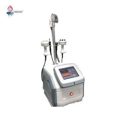 China Weight Loss Vacuum Roller RF Cavitation Machine For Body Shape for sale