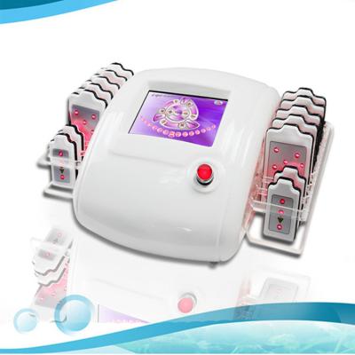 China Anti-puffiness beauty apparatus slimming laser fat loss lipo weight loss machine for sale