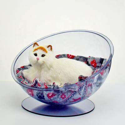 China Custom Acrylic Travel Factory Pet Nest Cat Litter House Pet Sleeping Bed for sale