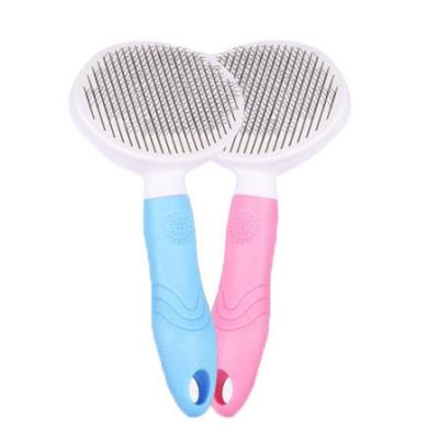 China Wholesale Viable Pet Brush With Massage Pet Removal Cleaning Brush Grooming Pet Hair Brush Tool for sale