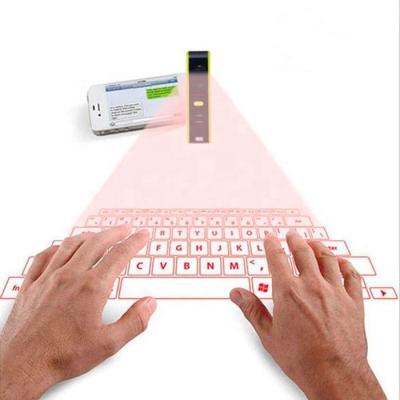 China Wireless Virtual Keyboard Laser Projection Keyboard Wireless Projector for sale