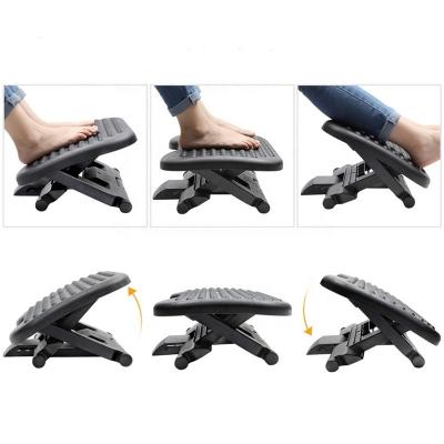 China Ergonomic Foot Rest (Height) Adjustable Height Adjustable Under Desk Ergonomic Foot Rest For Office Home Travel for sale