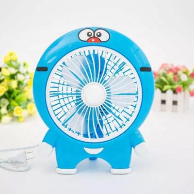 China Household Cartoon Mini Desk Fan Mute Electric Fans for Student Dormitory, Home, Office for sale