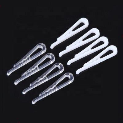 China Plastic Packing Staples Shirt Clip Garment Packing Staples For Clothes Package for sale