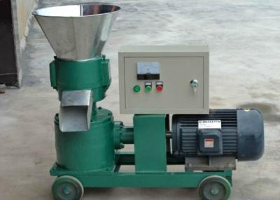 China Energy - Saving Flat Die Electric Pellet Mill for Grass / Wood / Hops 2.2 kw for sale