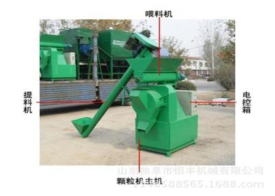 China ST320 Industrial Wood Pellet Machine , Corn Stalk Biomass Pellet Mill for sale