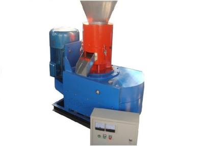 China Mobile Small Sawdust Pellet Mill Machine 200 - 500KG / H Fertilizer Pellet Machine for sale