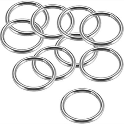 China Industry China Suppliers Stainless Steel Ring Polishing Welded Snap Round O Ring for sale