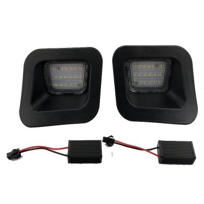 China Plastic+Aluminum New Product Car Light For Dodge Ram 2003-2010 1500 2500 3500 LED License Plate Light for sale