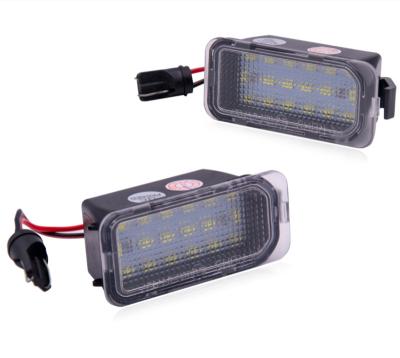 China Plastic+Aluminum Super Bright Led License Plate Light For Ford Fiesta JA8 Focus DA3 DYB S-MAX C-MAX for sale