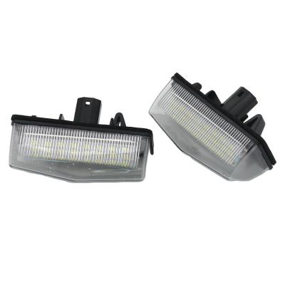 China Aluminum+plastic CANBUS LED license plate lights lamps for Toyota MATRIX AZE14 Prius ZVW30 Venza rav4 Lexus IS300 for sale