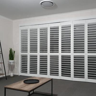 China China Manufacture Easy Clean Window Shutters Plantation PVC Shutters for sale