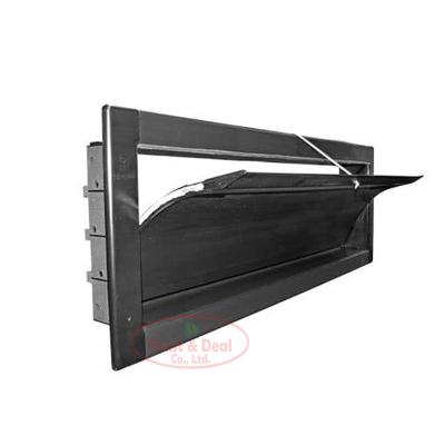 China Farms hot direct sale poultry factory house air vents plastic inlet window oganeral comditioner for sale