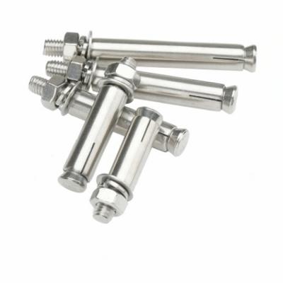 China Stainless Steel 304 316 Round Expansion Bolt Sleeve Anchor for sale