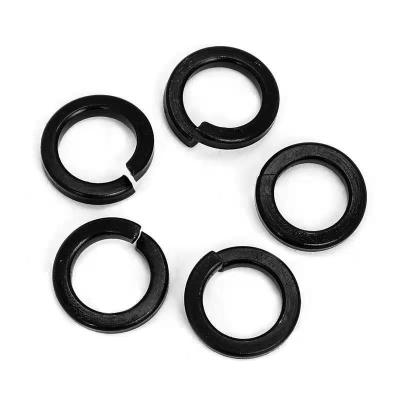 China Industrial Carbon Steel High Tensile Elastic Gasket Spring Black Lock Washer for sale