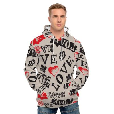 China Anti-Shrink Customize High Quality All Over Print Men Women Blanket Sweatshirt Hoodie With Pockets Plush Unisex Thick Custom Hoodie for sale