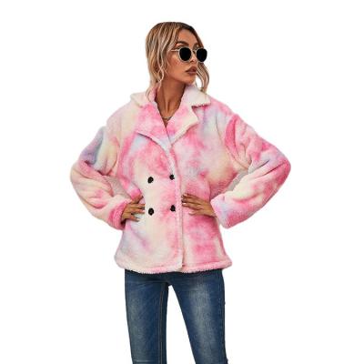 China Hot Sale Reversible Professional Lower Price Plus Size Women Winter Jacket Women Winter Clothes Tie Dye Casual Jacket for sale