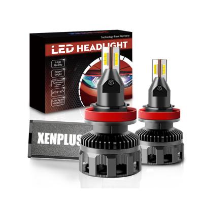 China Automobile led headlight P2 12V 24V 60W 20000lm 6500K h11 single beam fog light motorcycle light car led headlight bulbs for sale