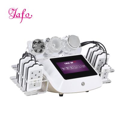 China New Style IF-129D Weight Loss 2021 Cavitation Vacuum RF Vacuum Machine Portable Cavitation System White Classic for sale