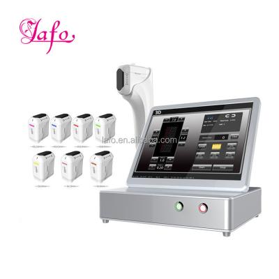 China Skin Tightening IF-405 Ultrasound Anti Wrinkle Face Lift Flat Body Cartridges Machine CE Approval for sale