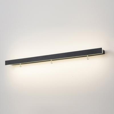 China Modern Nordic Led Strip Wall Lamp EUR Linear Waterproof Outdoor Hotel Door Outdoor Garden IP44 Led Wall Lamp Outdoor Wall Light for sale