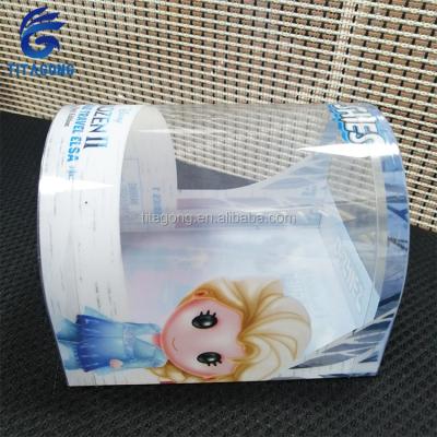 China Recyclable Customized Transparent Pvc Box Plastic Packaging Box for sale