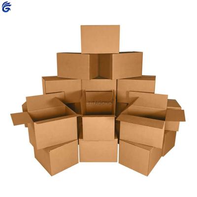 China Recyclable Custom Printed Cardboard Packaging For Shipping Corrugated Boxes for sale