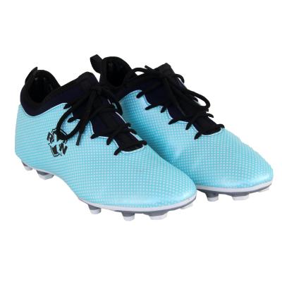 China Latest Design EVA Tpu Sole Pu Upper Football Mens Soccer Shoes Customized Brand Soccer Boots for sale