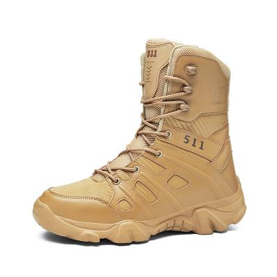 China Brown Army Military American Hiking Men Rubber Combat 511 Tactical Boots for sale