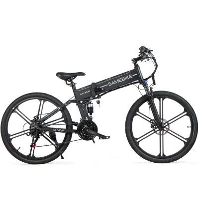 China Factory Wholesale New Aluminum Alloy Lo26 Shimano 21 Speed ​​500w Electric Mountain Bike for sale