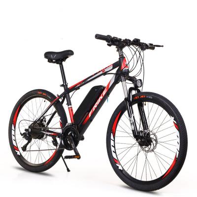 China Carbon Fiber Lithium Battery Assisted Electric Bicycle Dirt Mountain Bike Dirtbike Moped 26 Inch Mountainbike Ebike Mtb Offroad Bicycle for sale