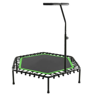 China Without Protective Net Hot Sales Adults Kids Indoor Trampoline Cheap Jumping Rark Fitness Commercial Trampoline For Sale for sale