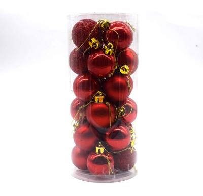 China Hotel Decoration High Quality Plastic Christmas Ball , Customized Color Christmas Ball for sale