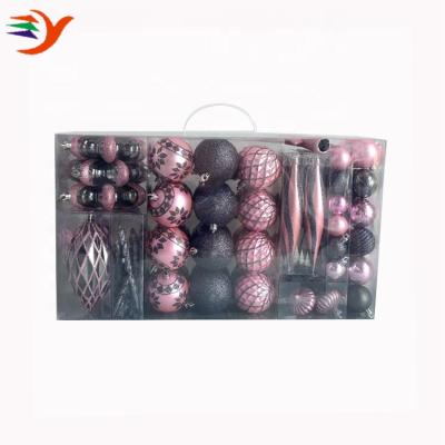 China Shinny/powder merr xmas byest sale decor mchistmas bauble xmas mixed ball covered for sale